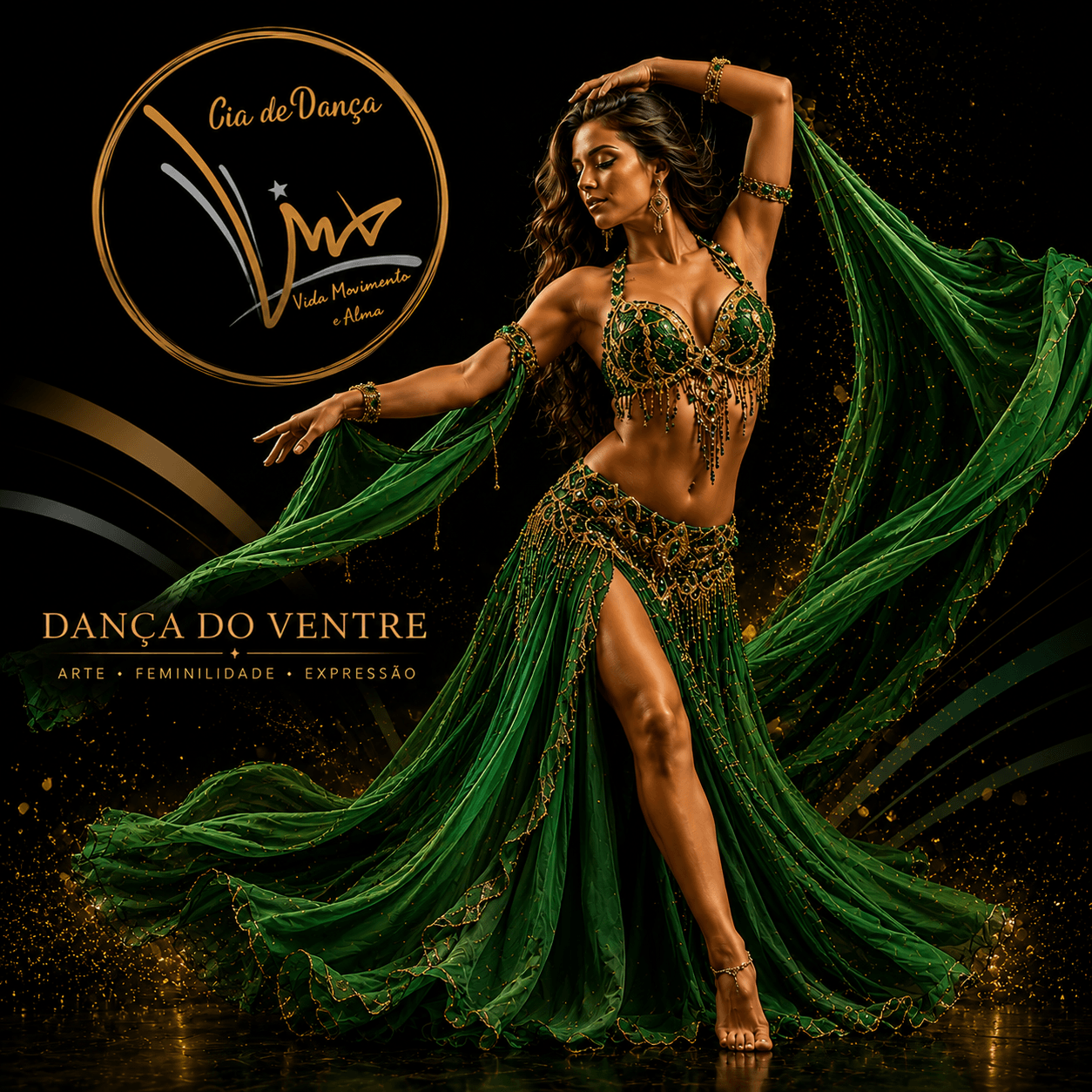 Figurino Verde